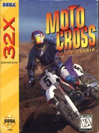 Motocross Championship Sega 32X US box art